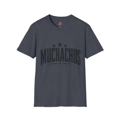 Muchachos Graphic T‑Shirt — Vintage Distressed Crew Tee - Argentina Song, slogan, favorite chant