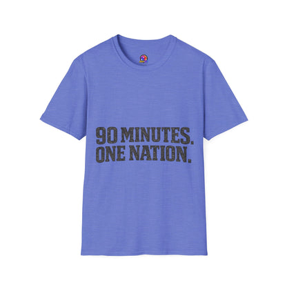 FIFA World Cup 2026 90 Minutes. One Nation. T-Shirt — Patriotic Soccer/Fans Tee