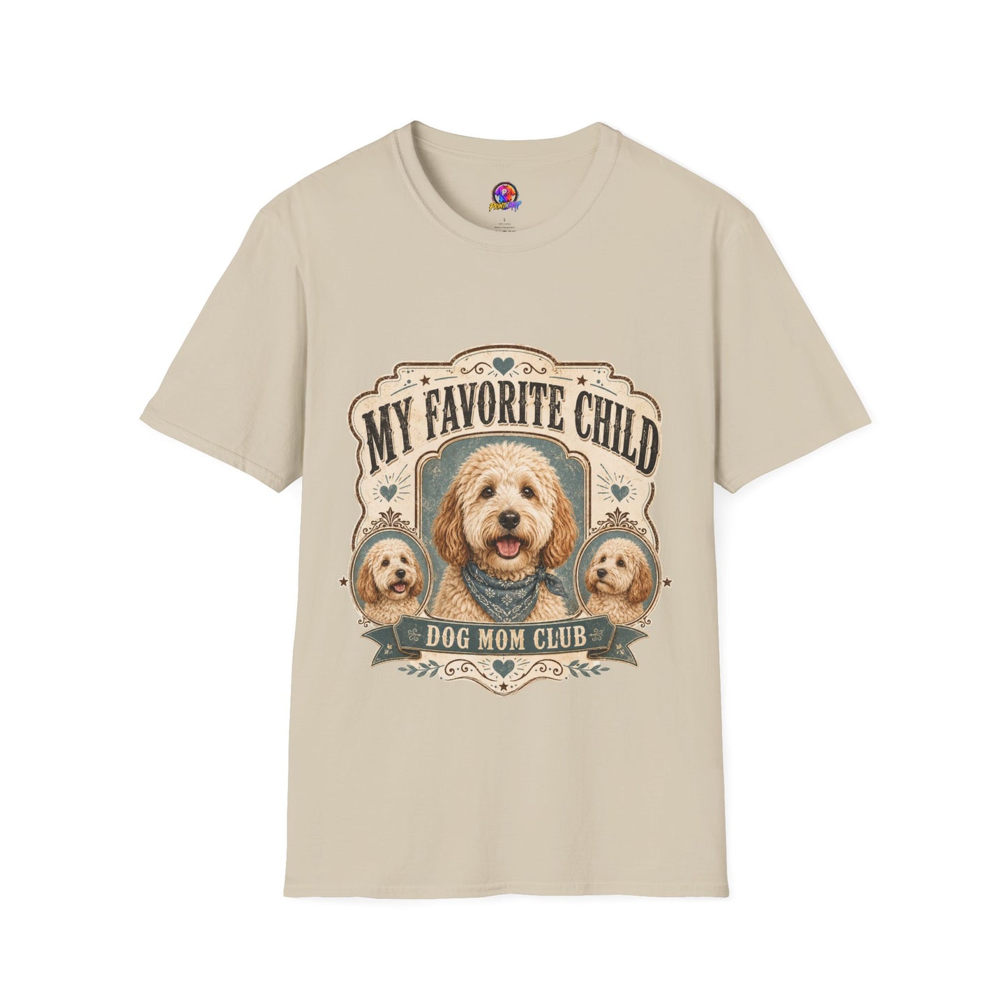 My Favorite Child Dog Mom T-Shirt — Cute Pet Lover Tee