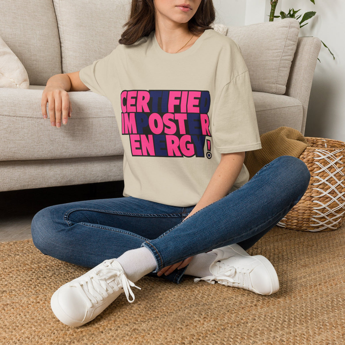 Certified Impostor Energy T-Shirt - Trending Now - August 2026