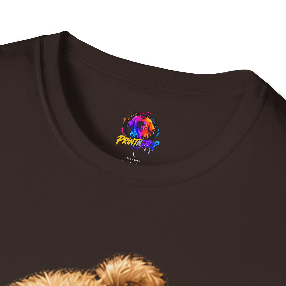 Childhood Cancer Awareness Teddy T-Shirt — "Stronger Brighter Kinder Braver"