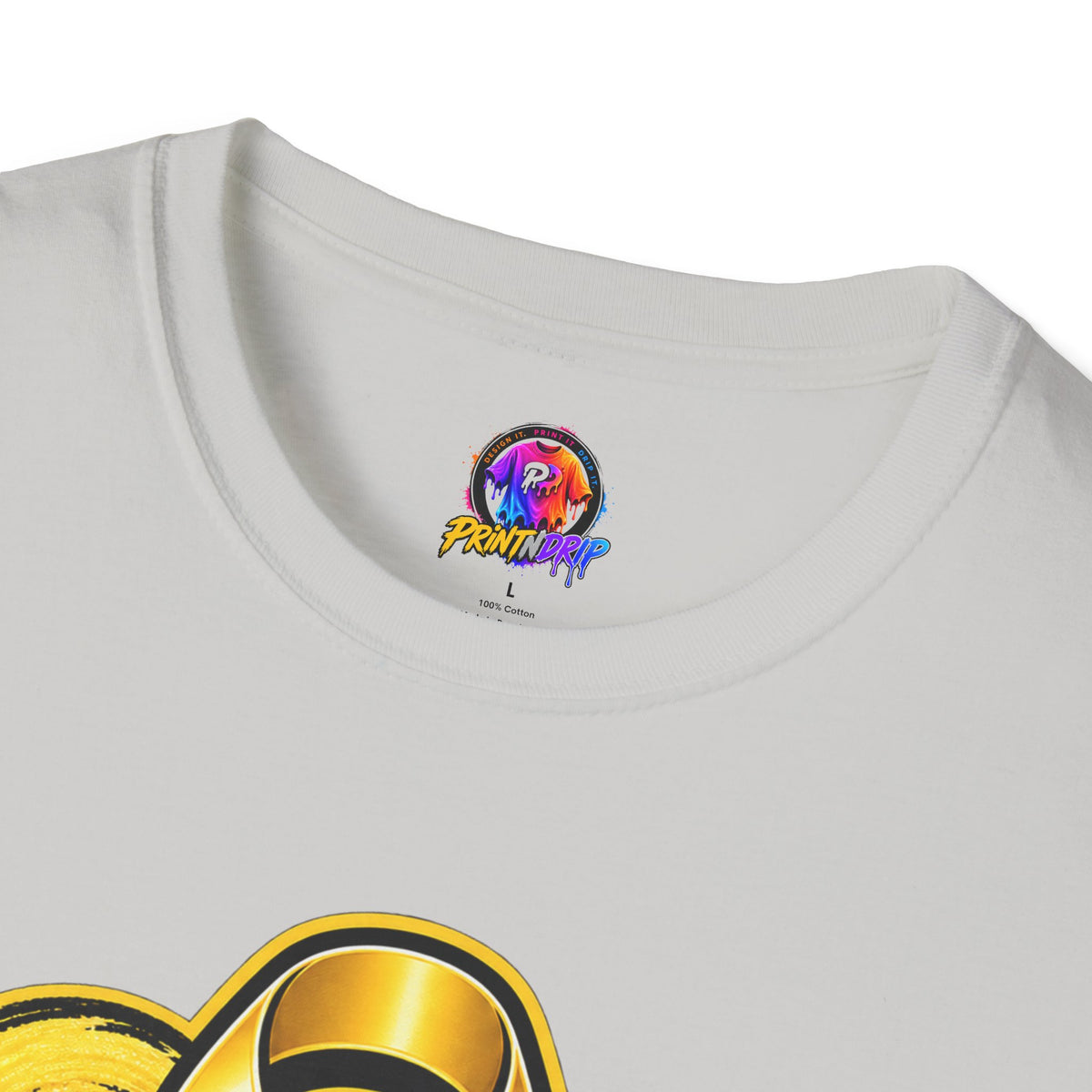 Gold September T-Shirt — Childhood Cancer Awareness Ribbon Tee