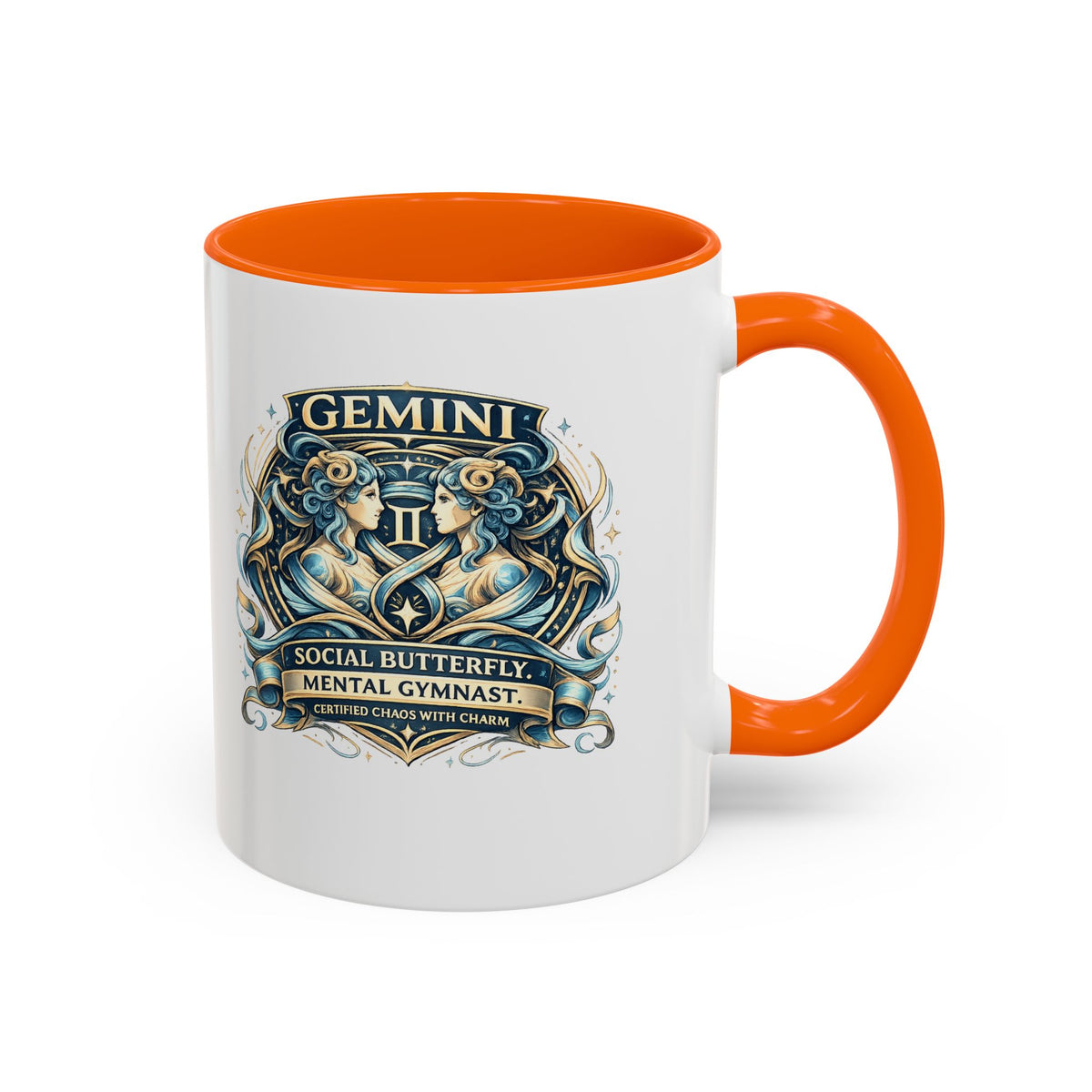 Zodiac  Gemini Accent Coffee Mug