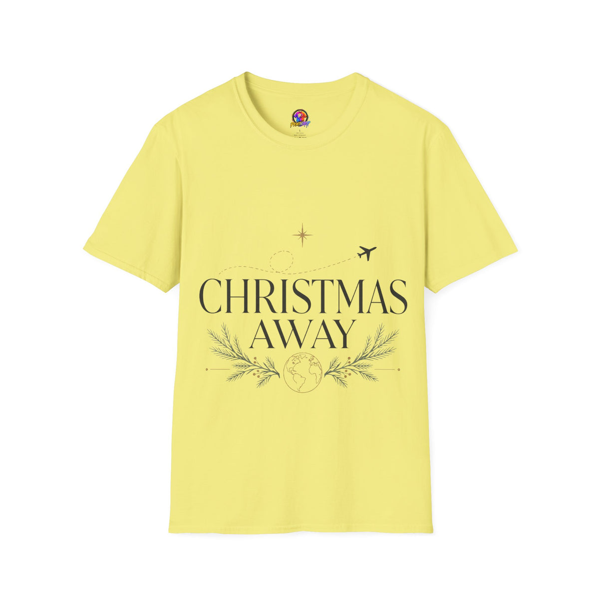 Christmas Away T-Shirt — Holiday Travel Graphic Tee