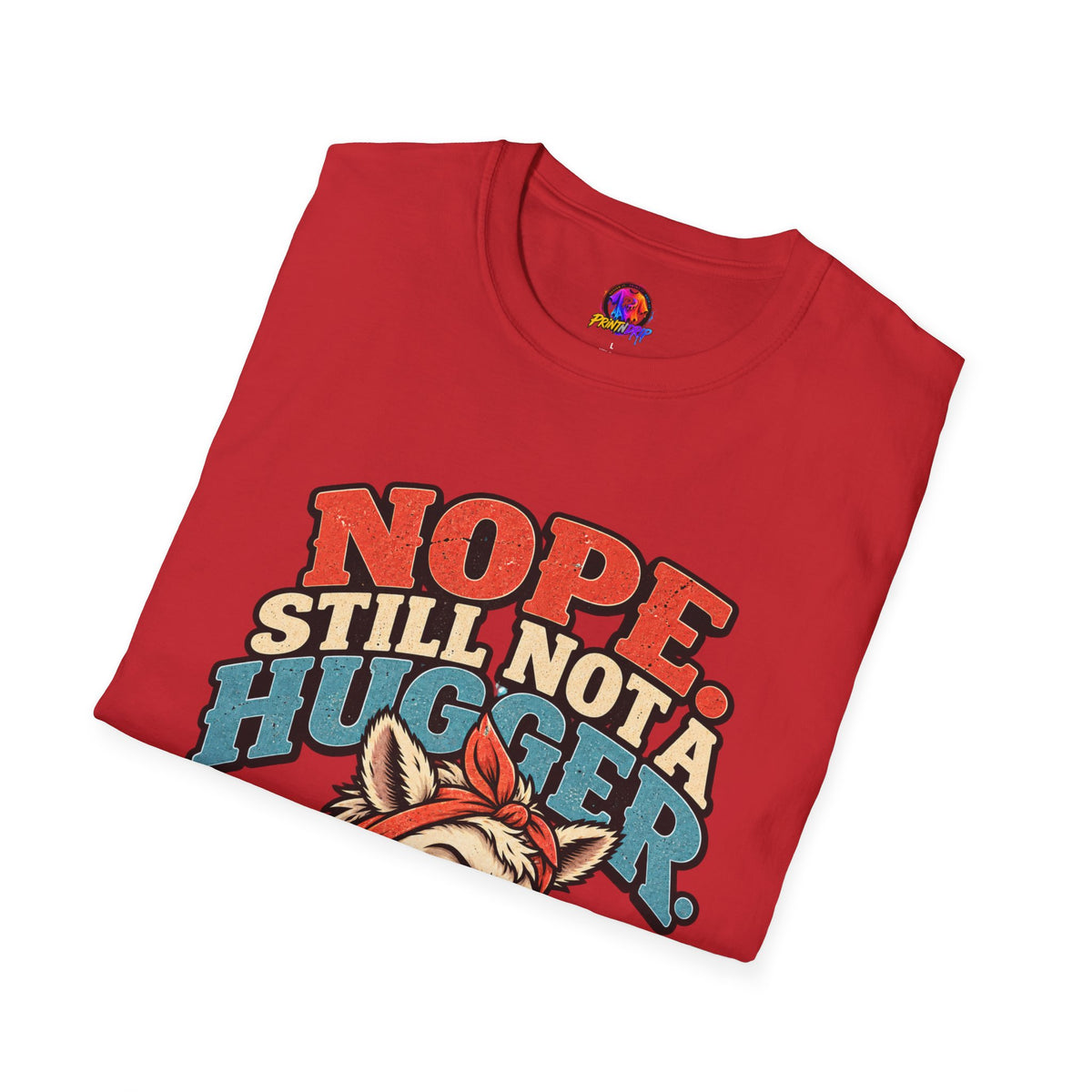 Funny And Witty Nope Still Not a Hugger Llama T-Shirt
