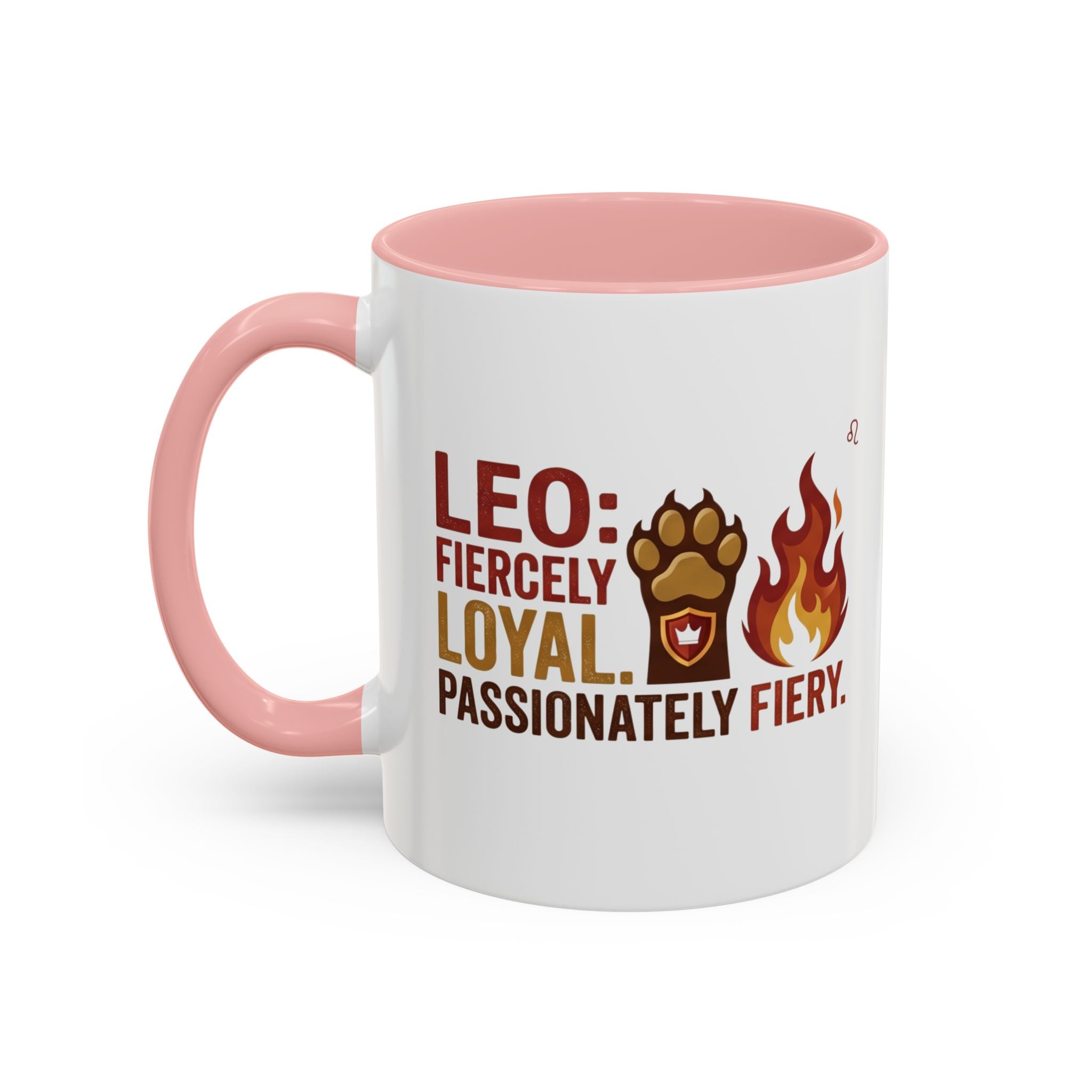 Leo Zodiac Coffee Mug – Fiercely Loyal, Passionately Fiery Accent Mug