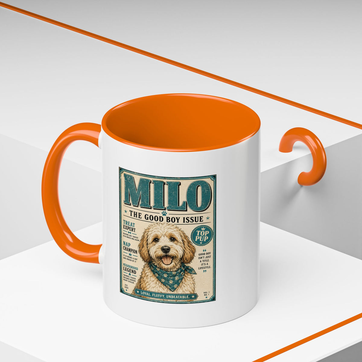 Milo Bailey Dog Dad Mom Milo 'The Good Boy Issue' Coffee Mug