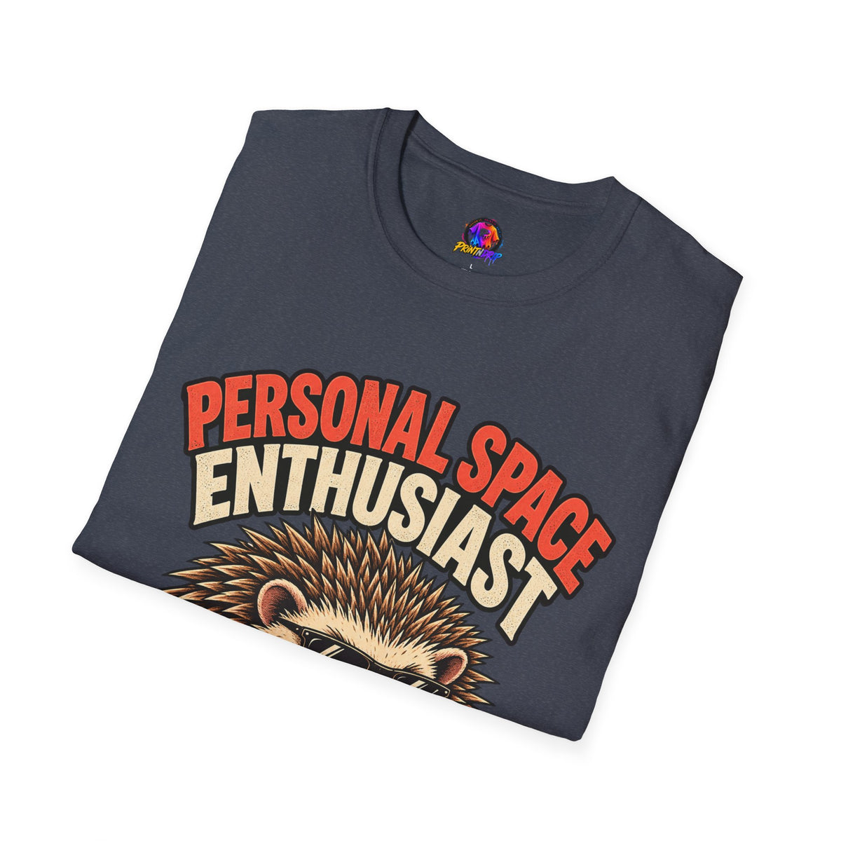 Personal Space Enthusiast T-Shirt — Funny Hedgehog Graphic Tee