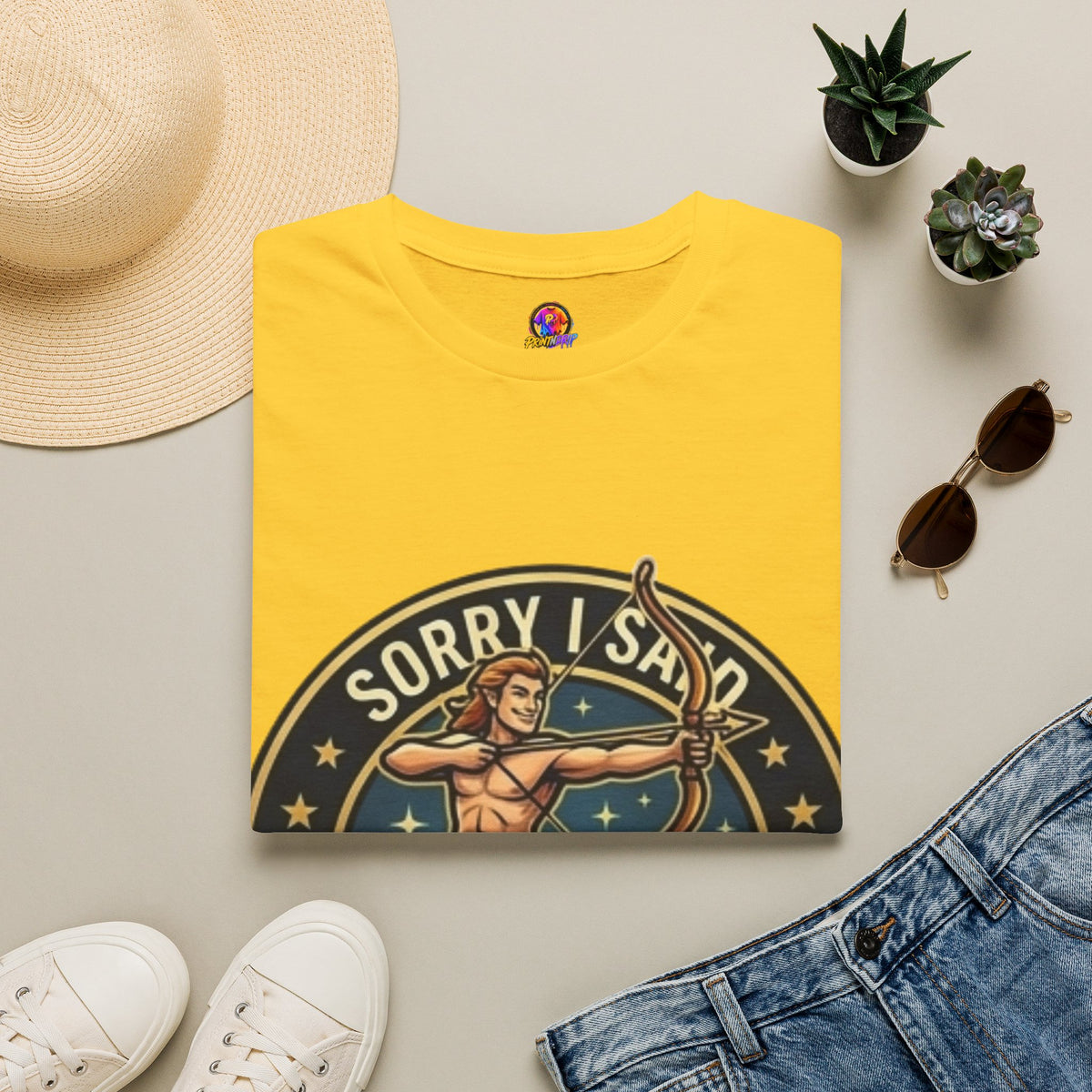 Sagittarius T-Shirt "Sorry I Said What Everyone Else Was Thinking" – Zodiac Archer Graphic Tee