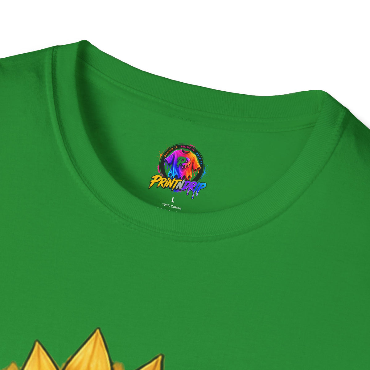 Braver Than Cancer Childhood Cancer Awareness Sunflower T-Shirt