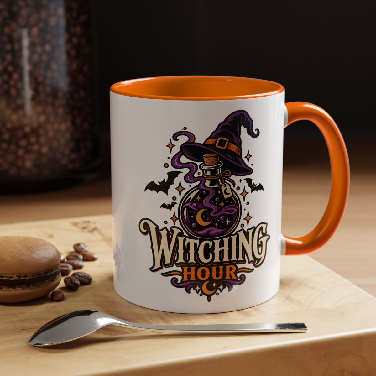 Witching Hour Coffee Mug — Halloween Witch Potion Accent Mug (11/15oz)