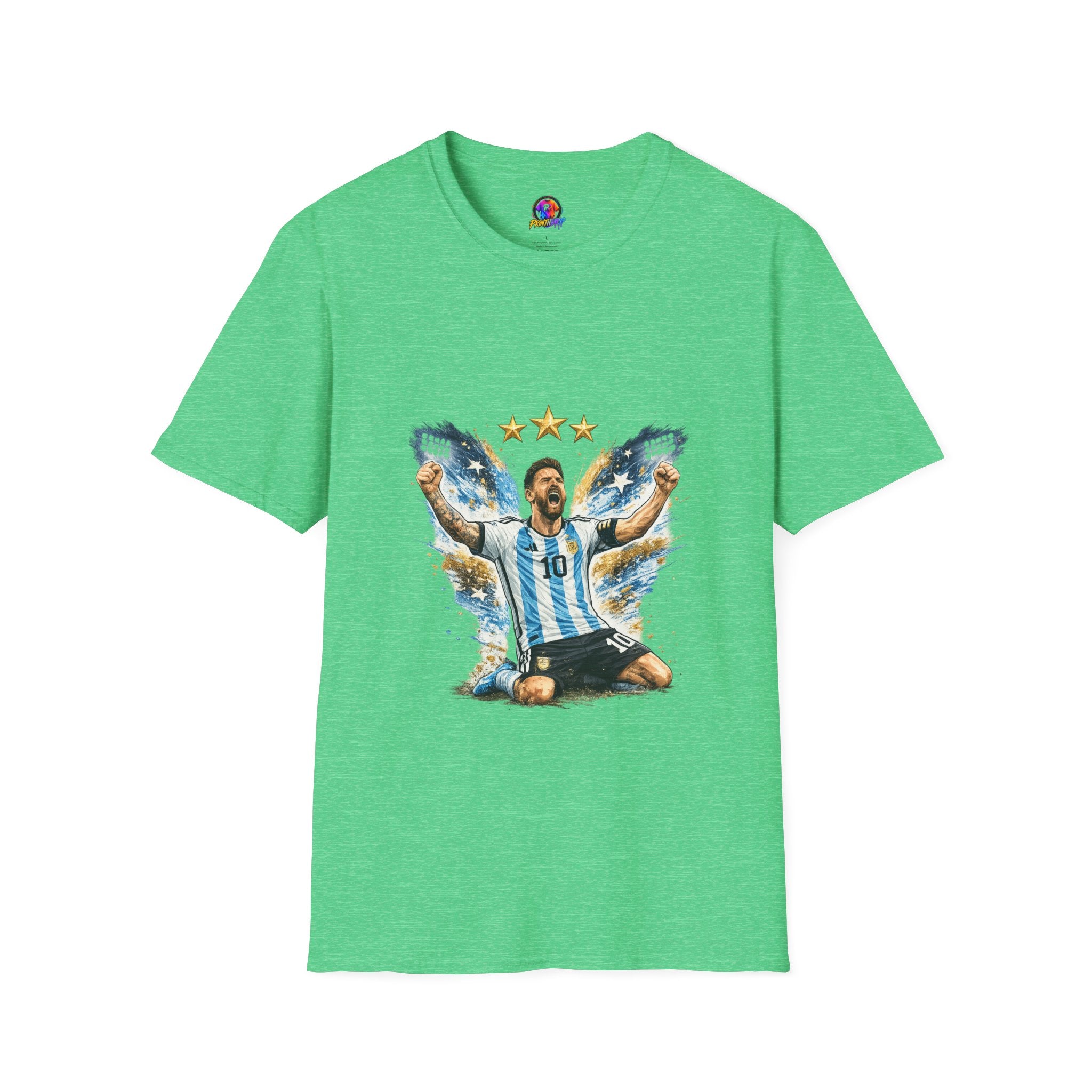Argentina Soccer Legend Argentina T-Shirt — Celebratory Messi Design
