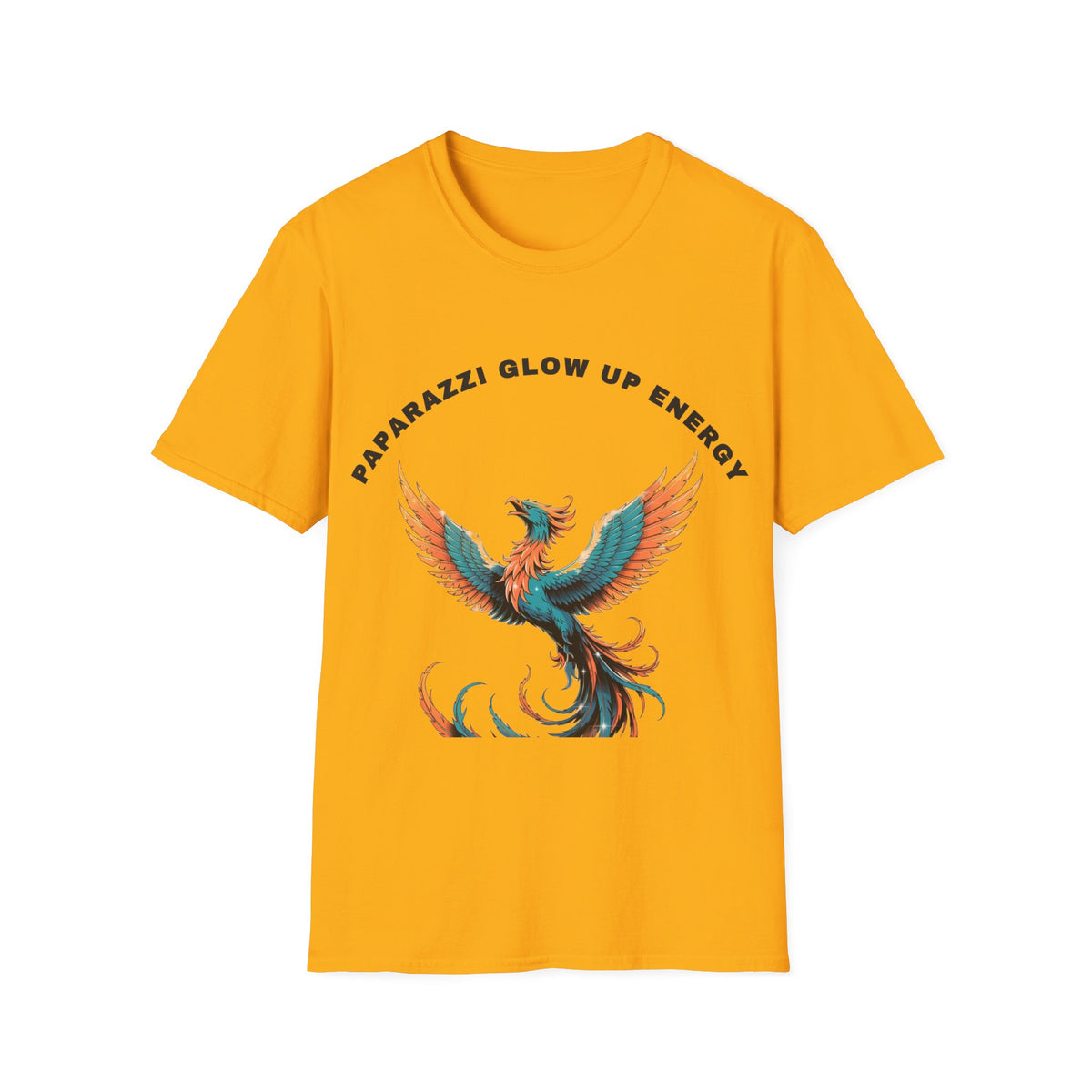 Phoenix Graphic T-Shirt — "Paparazzi Glow Up Energy" Inspirational Casual Tee - Trending Now - September 2026