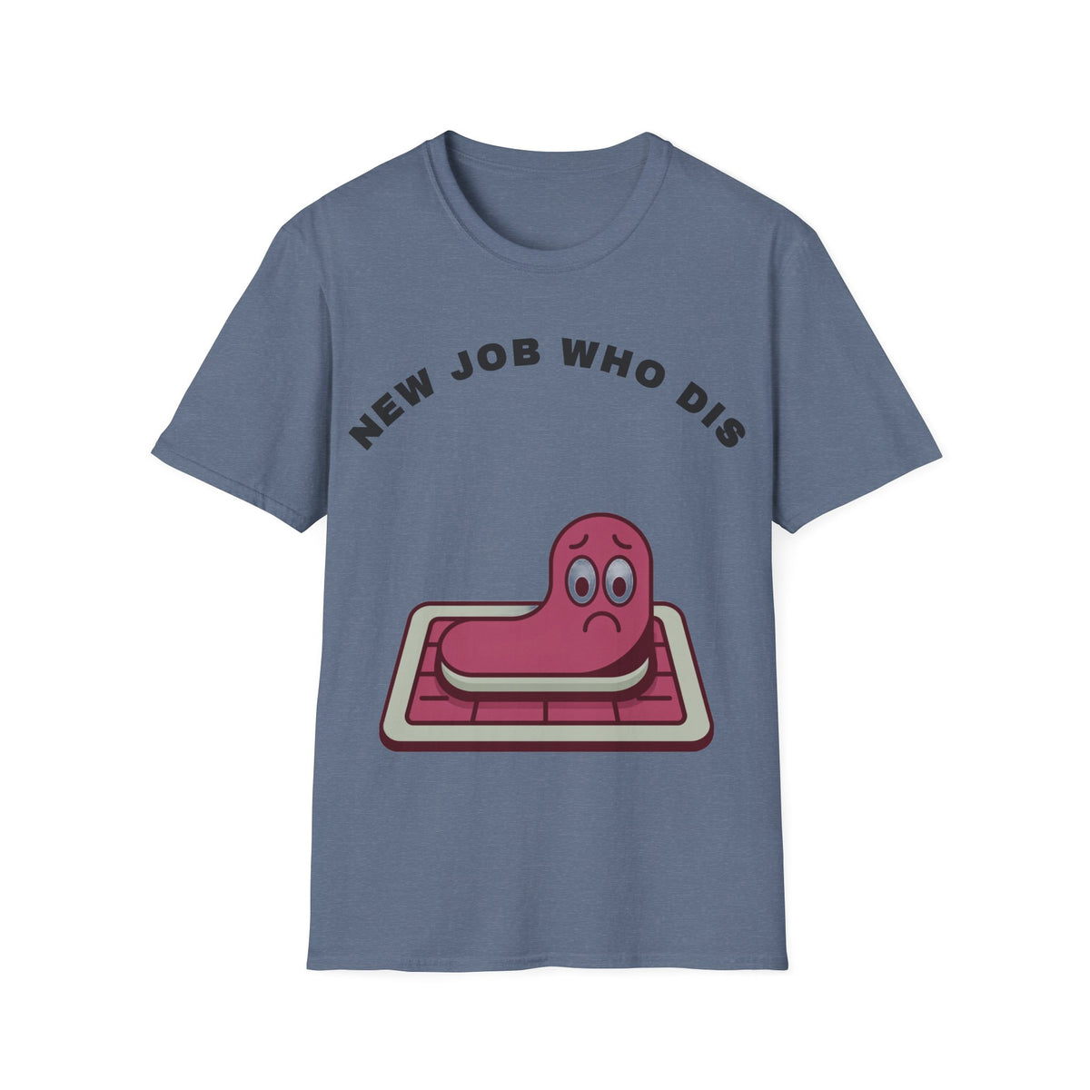 T-Shirt — "New Job Who Dis" Funny Office Cake Graphic Tee - Trending Now - September 2026