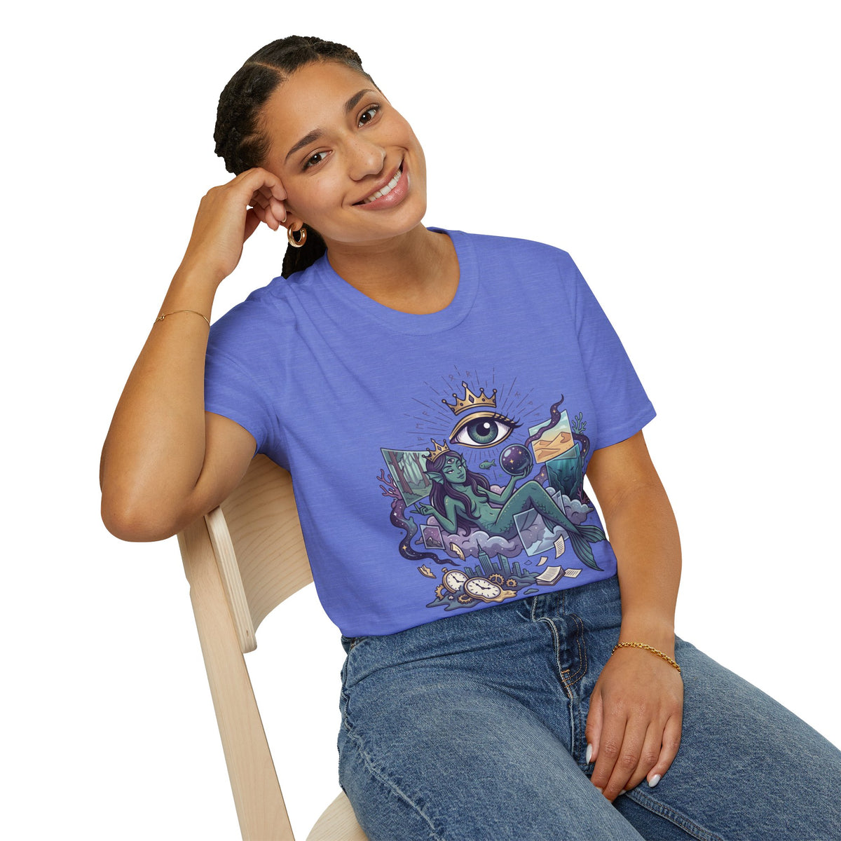 Pisces Mystic Tee — "Reality is optional for a Pisces" Astrological Graphic T-Shirt