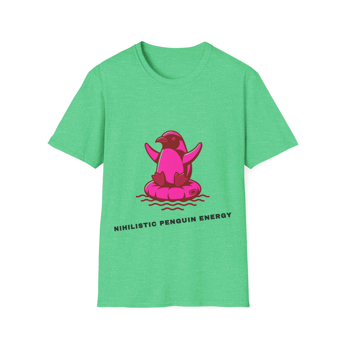 Penguin Energy T‑Shirt — Cute Pink Penguin Graphic Tee - Trending Now - September 2026