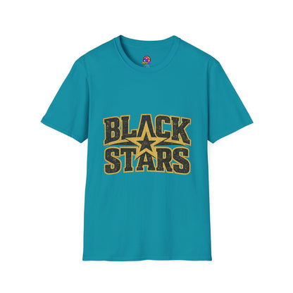 Ghana Black Stars T-Shirt — Bold Vintage Star Logo Tee