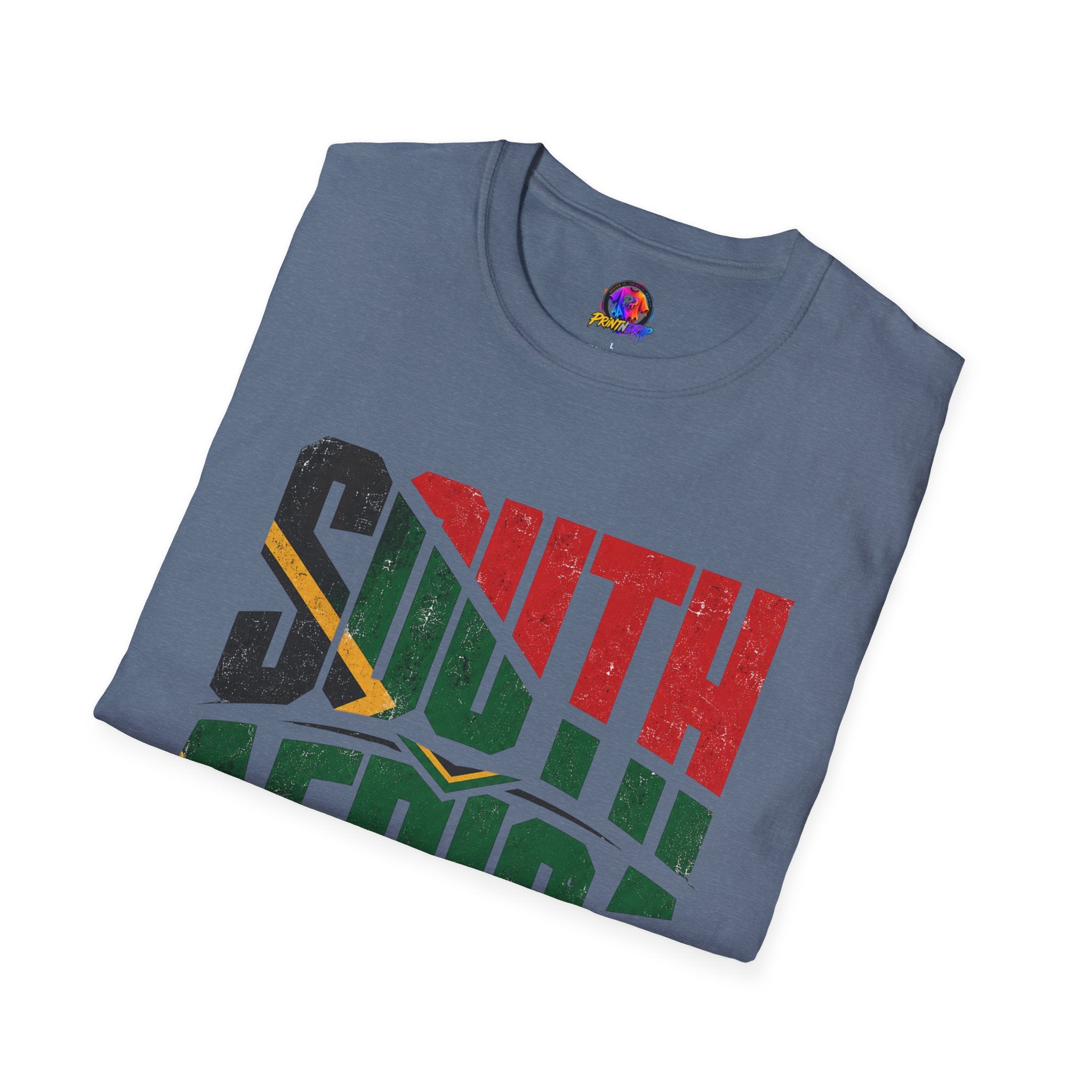 South Africa Soccer T-Shirt — Vintage Flag Football Fan Tee