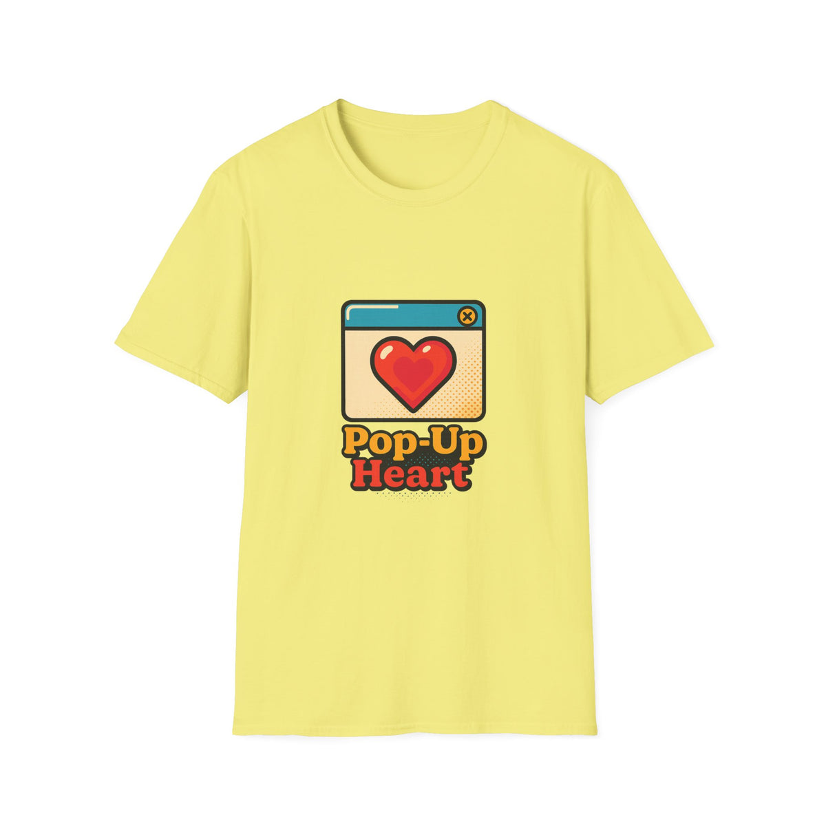 Pop-Up Heart T-Shirt — Cute Retro Heart Graphic Tee - Trending Now - October 2026