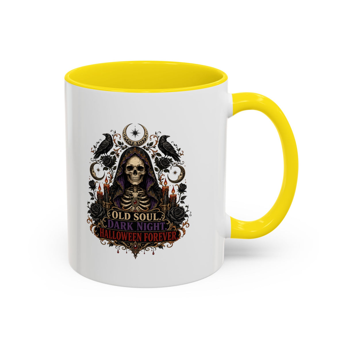 Halloween  Old Soul Accent Coffee Mug
