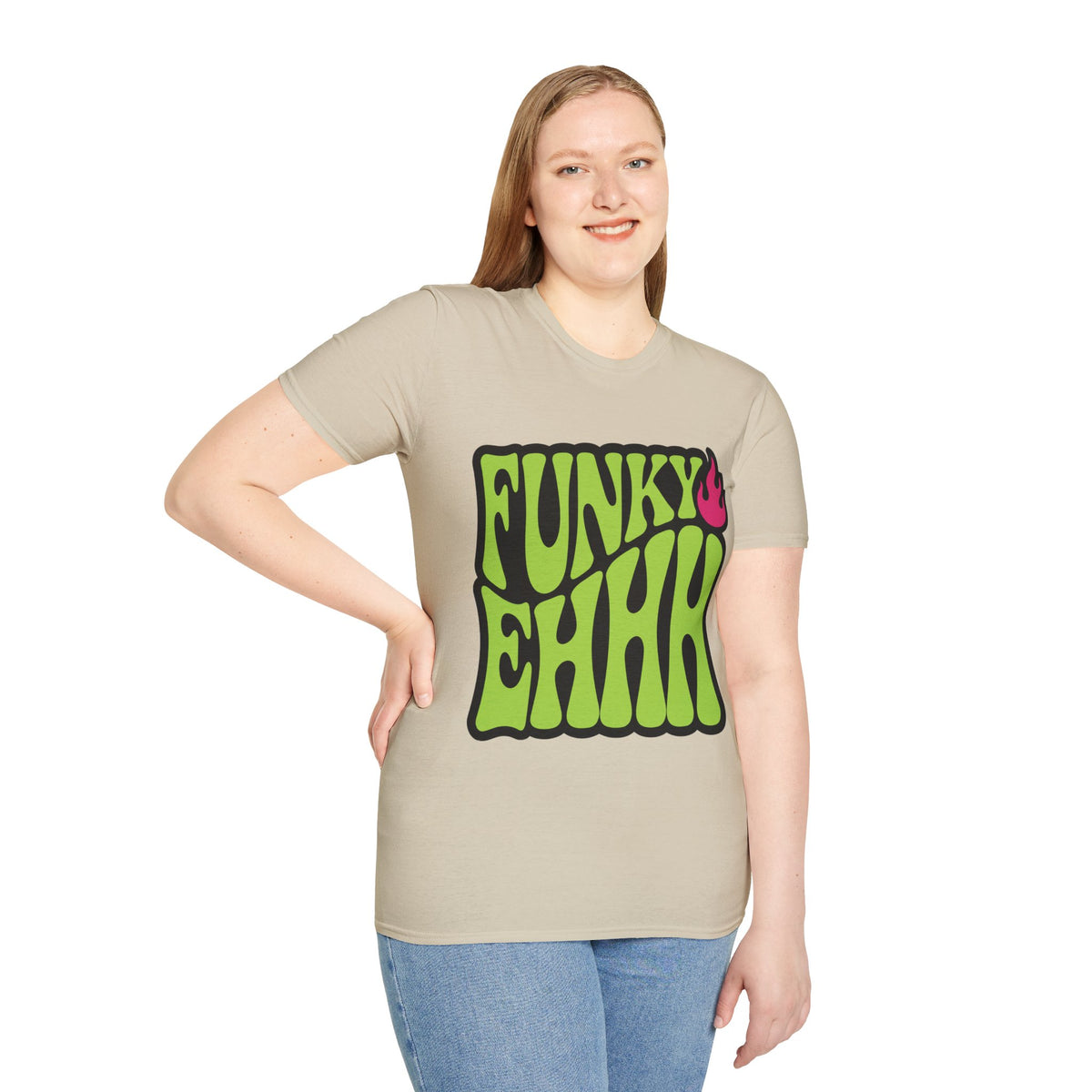 Funky Chili T-Shirt — Retro Psychedelic Green Flame Graphic Tee - Trending Now - August 2026