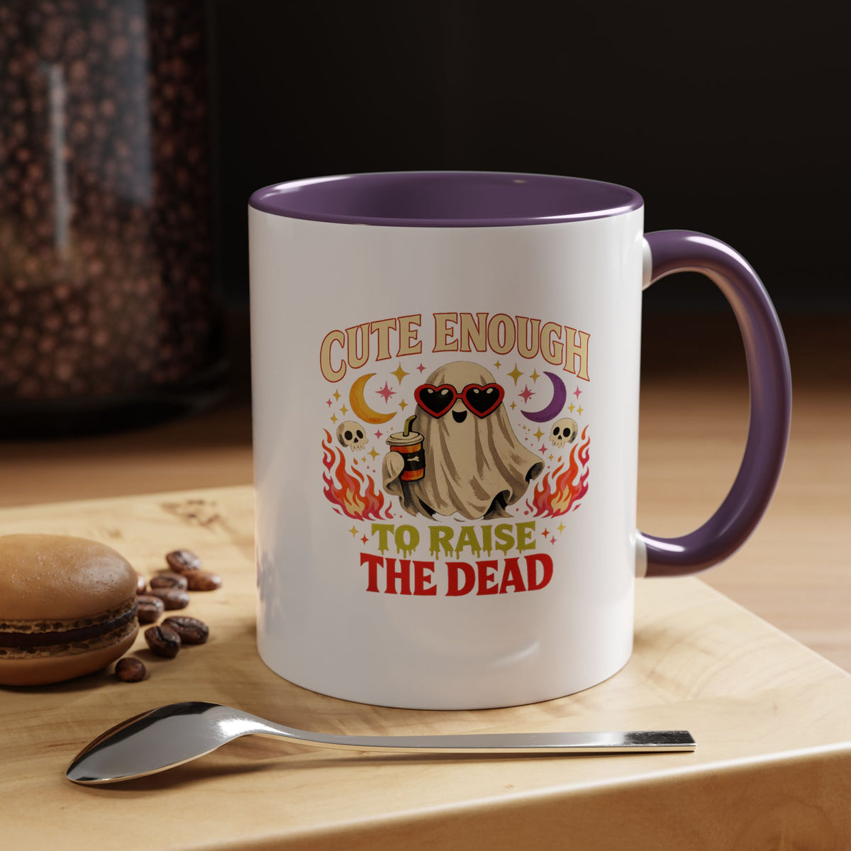 Halloween  Cute Enough Accent Coffee Mug