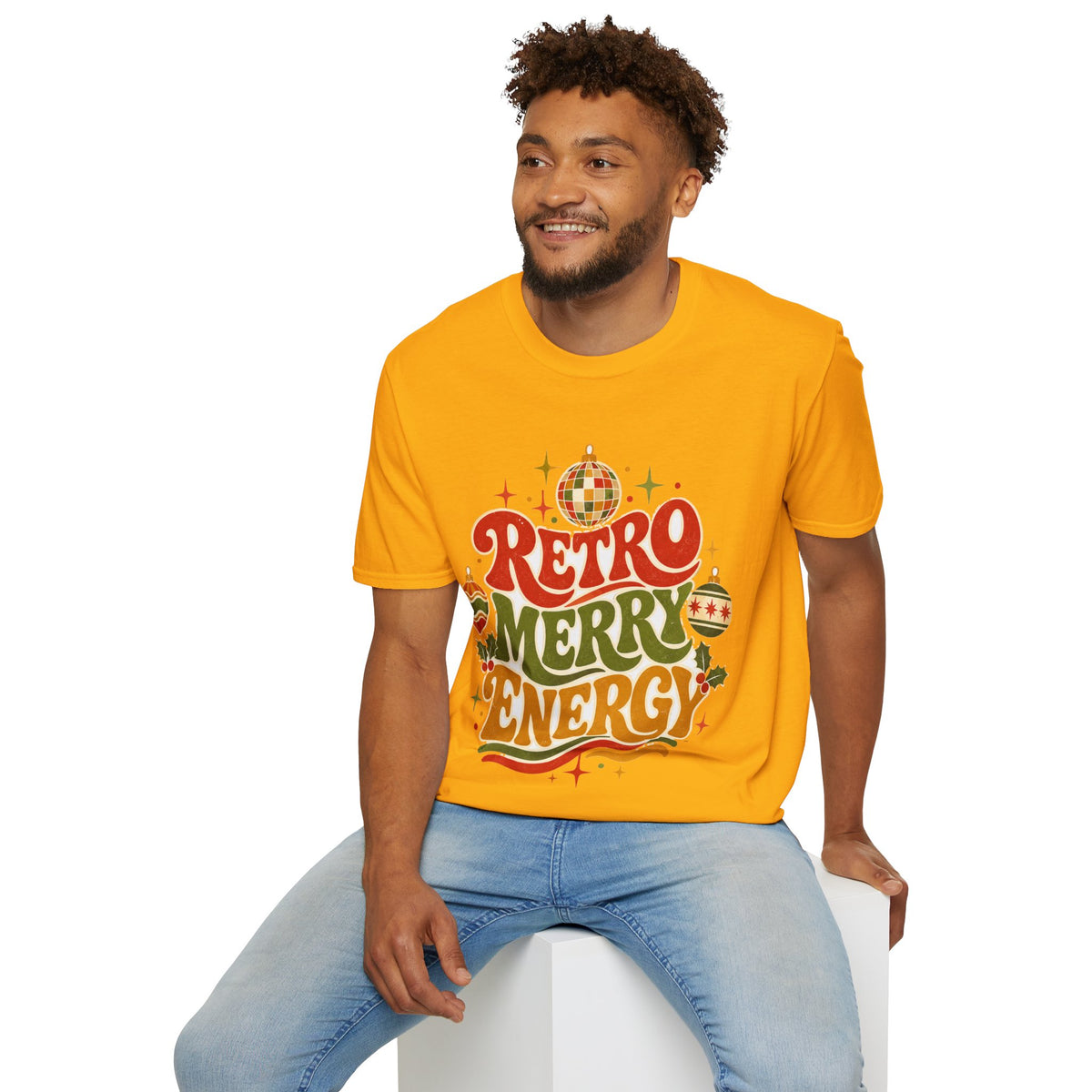Retro Merry Energy T-Shirt