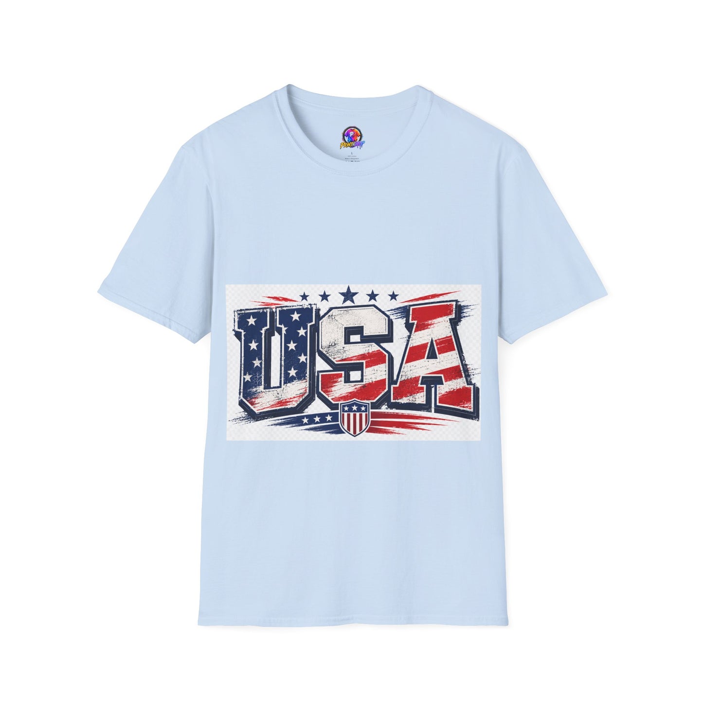 USA Flag Graphic T-Shirt — Patriotic American Pride Tee