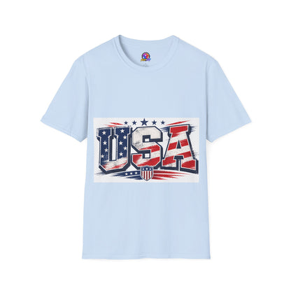 USA Flag Graphic T-Shirt — Patriotic American Pride Tee