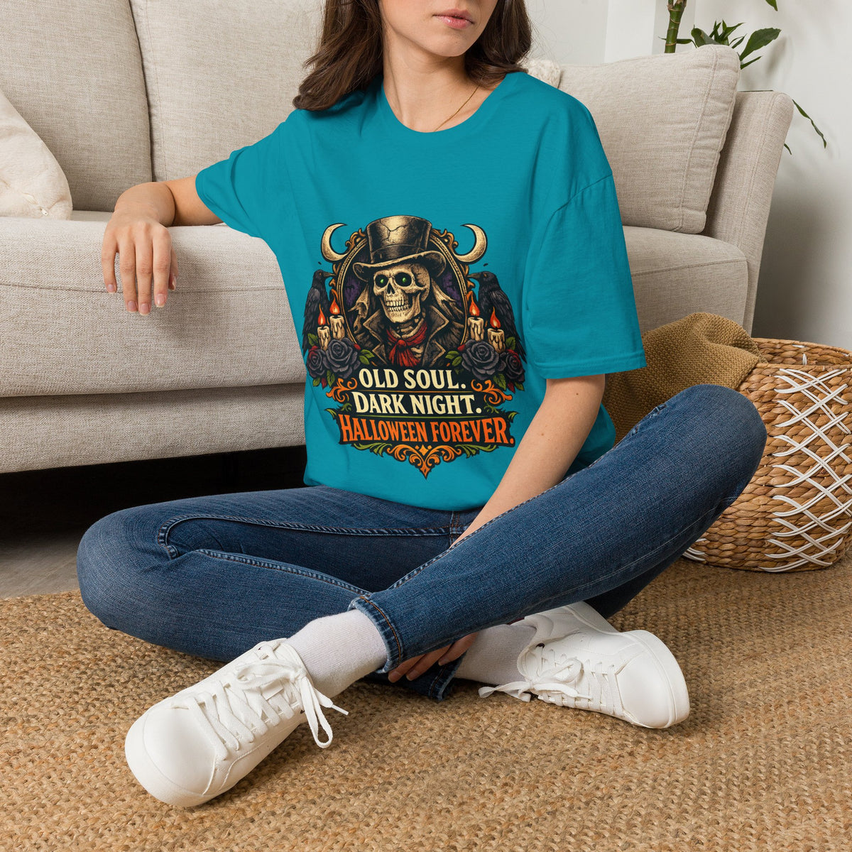 Halloween Old Soul Unisex Softstyle T-Shirt