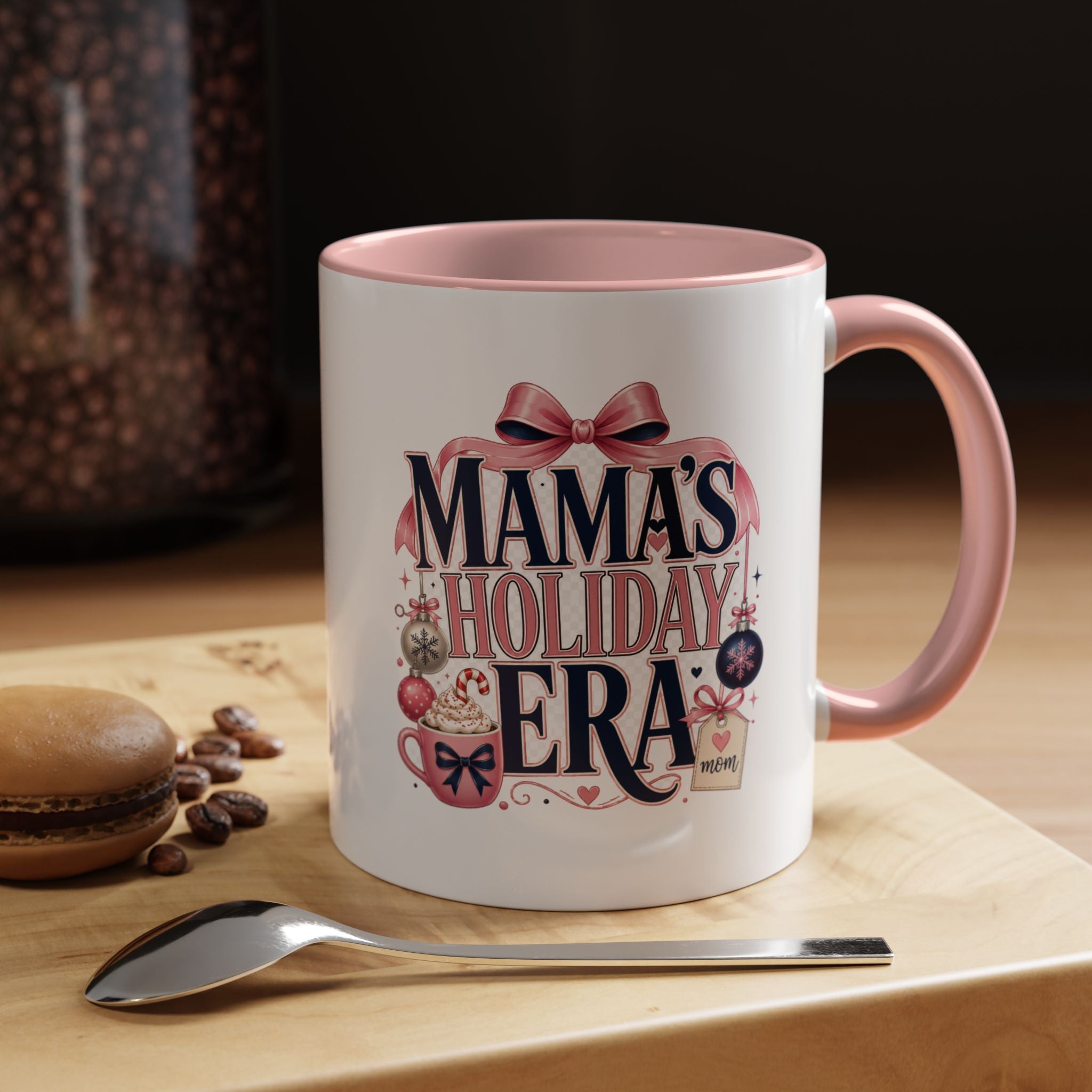 Modern Day Christmas Mama's Holiday Era Coffee Mug – Festive Christmas Mom Gift