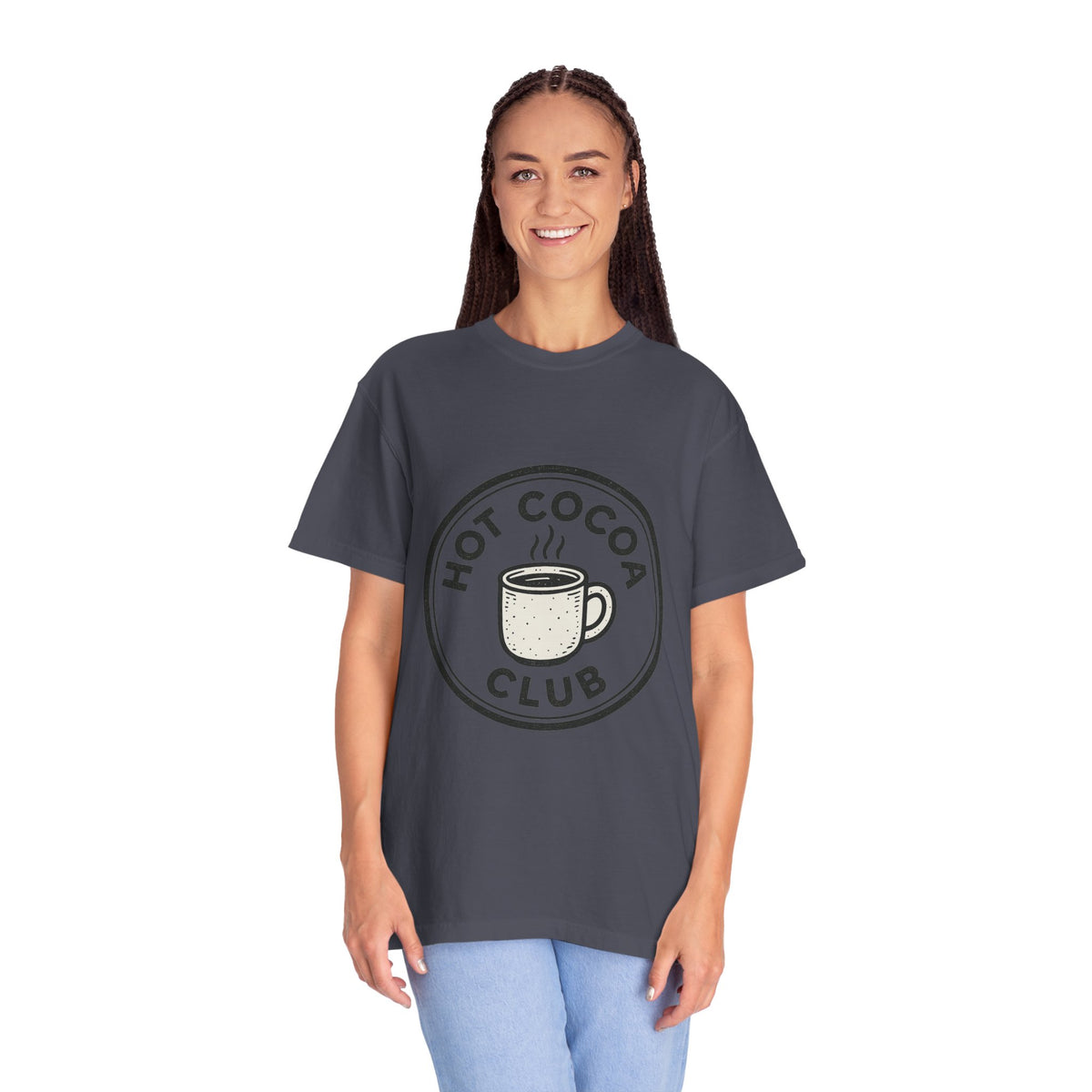 Hot Cocoa Club Winter Graphic T-Shirt - Trending Now - October 2026