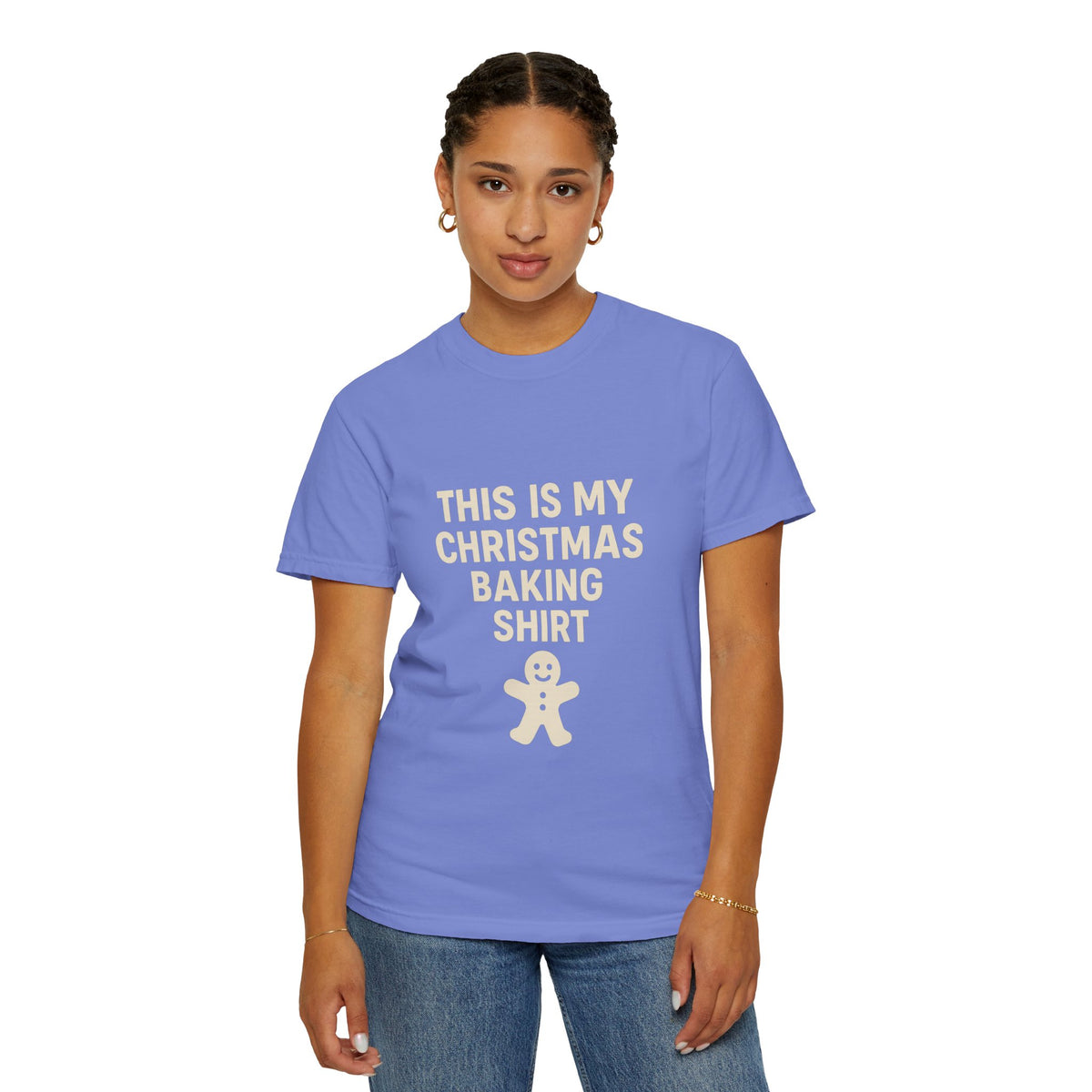 Christmas Baking Shirt — 'This Is My Christmas Baking Shirt' Tee with Gingerbread Graphic- Trending Now - October 2026