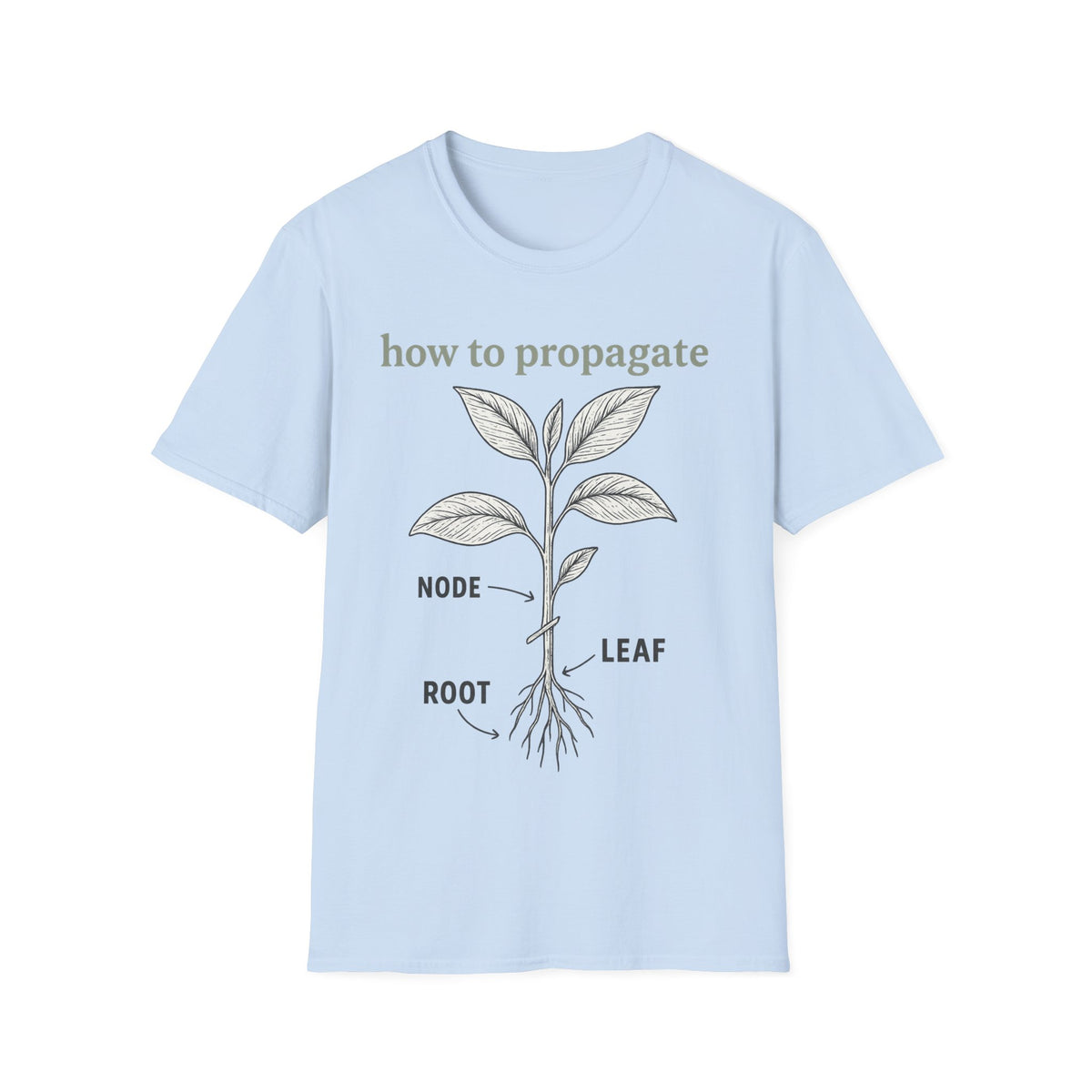 How to Propagate Plant T-Shirt — Botanical Propagation Guide Tee - Trending Now - September 2026