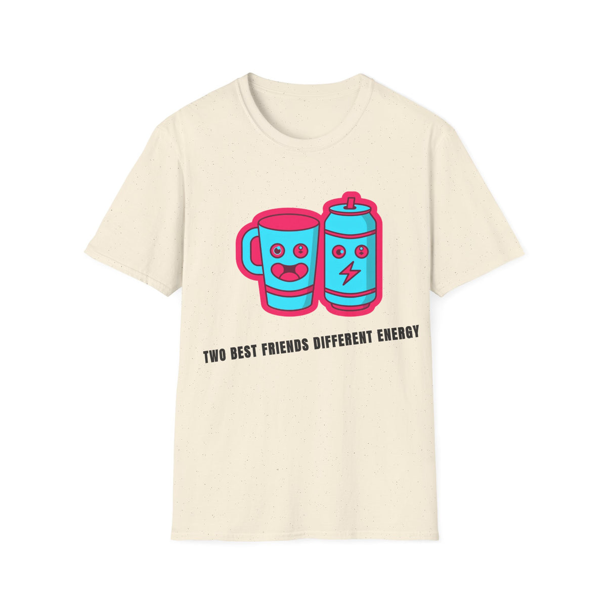Battery & Cup Best Friends T‑Shirt — Cute Kawaii Coffee Mug and Battery Graphic Tee - Trending Now - September 2026