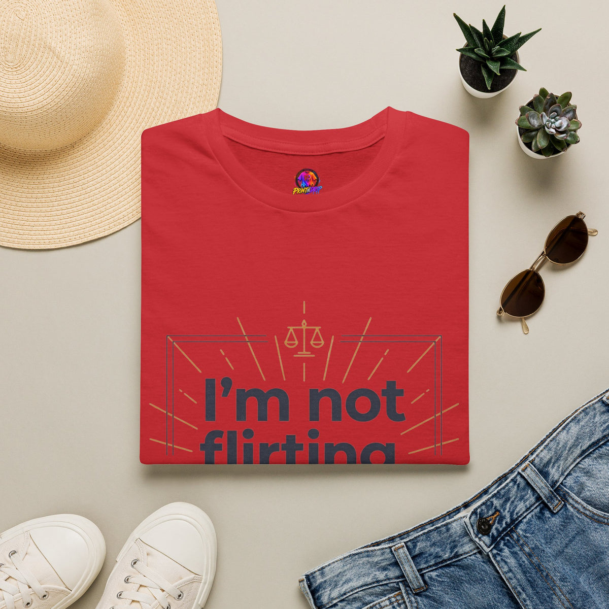 I'm Not Flirting I'm Just a Libra T-Shirt