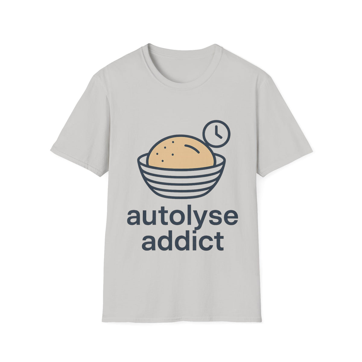 "Autolyse Addict" Funny Sourdough Baking Tee - Cute Bread Maker Pastry White T-Shirt - Trending Now - September 2026
