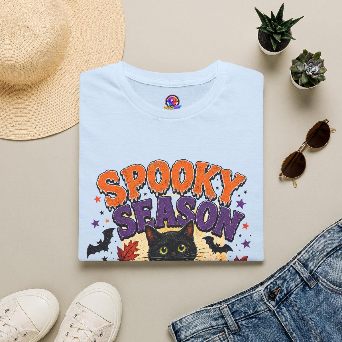 Halloween Spooky Season Unisex Softstyle T-Shirt