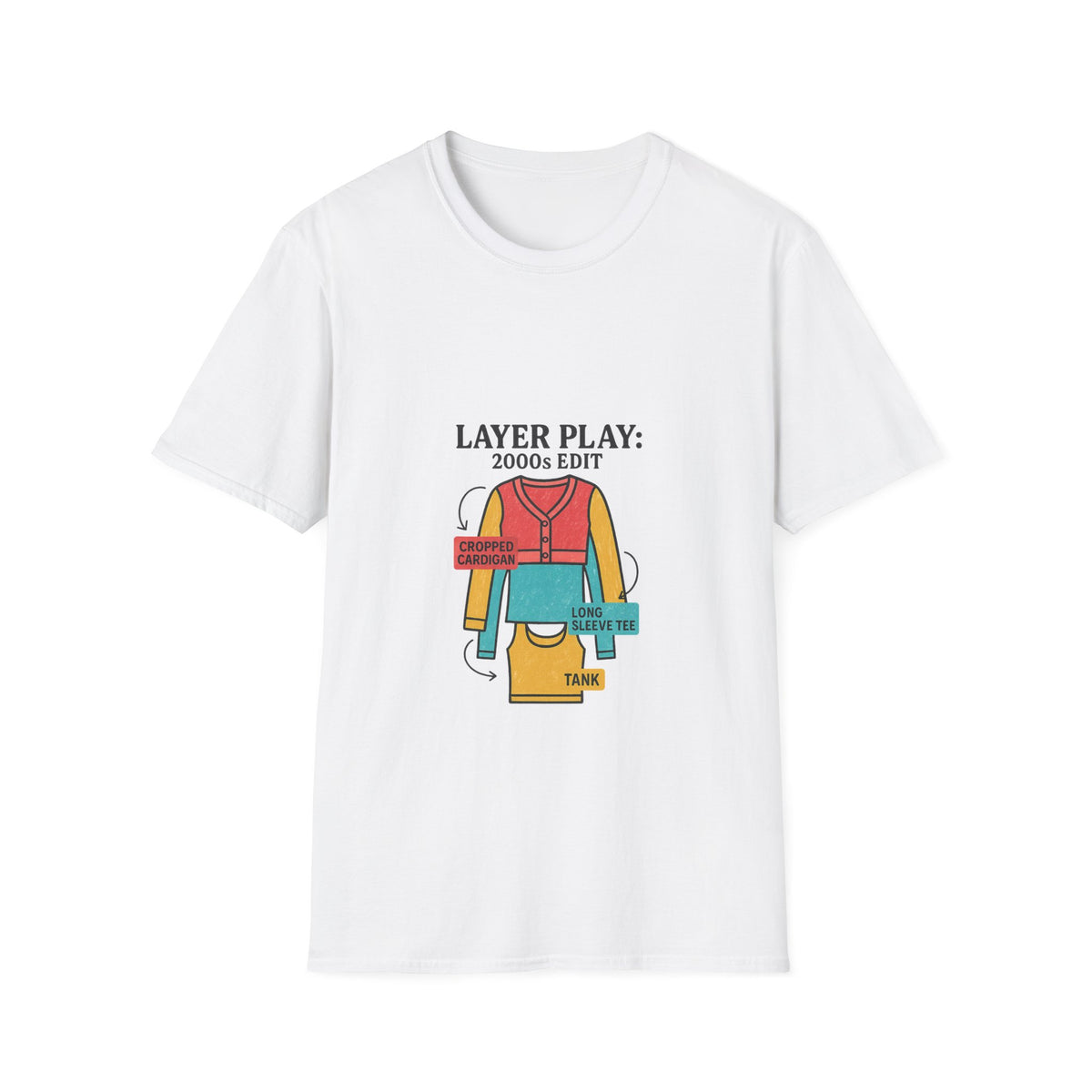Layer Play: 2000s Edit T-Shirt - Trending Now - October 2026