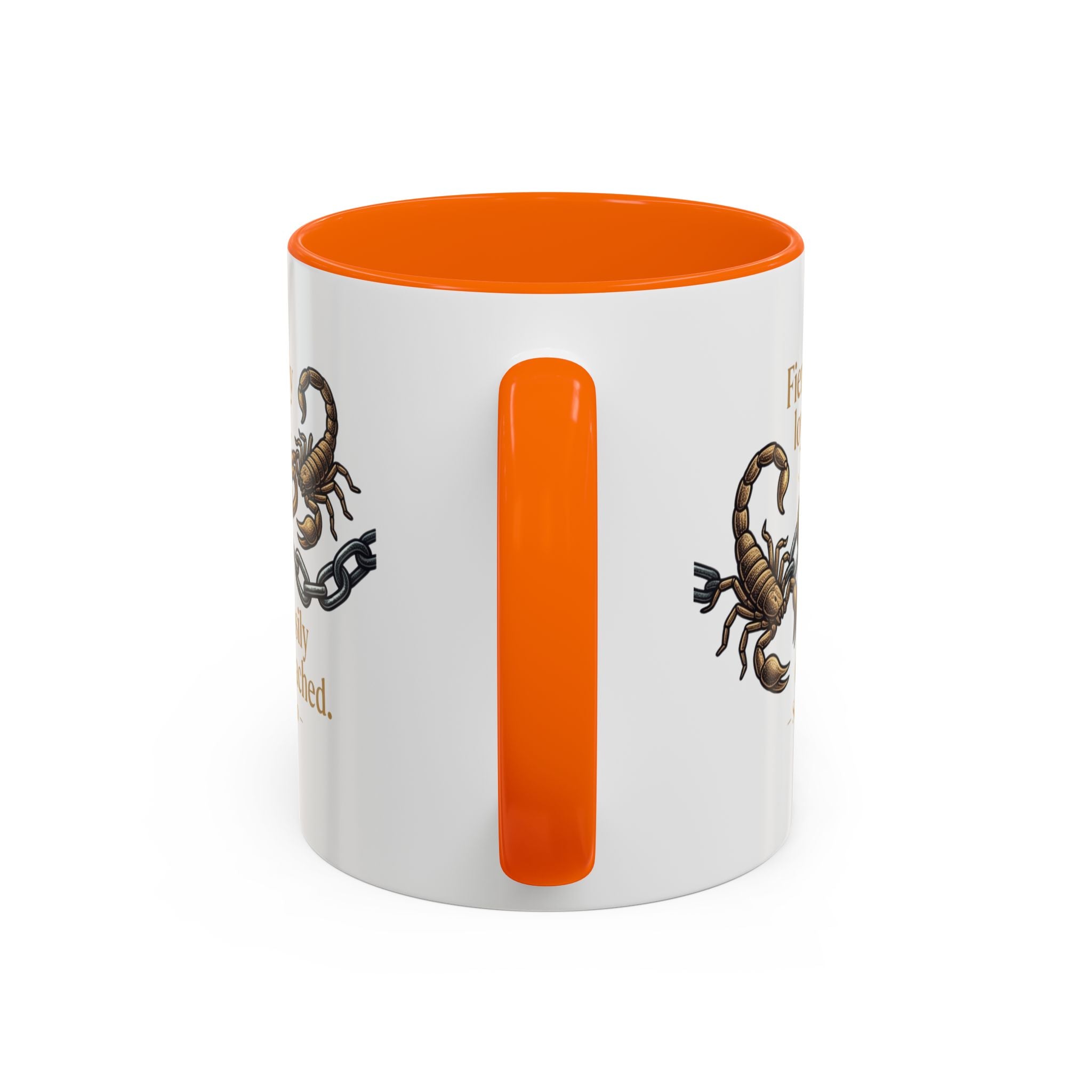 Scorpii Coffee Mug — "Fiercely Loyal, Easily Detached" Accent Mug