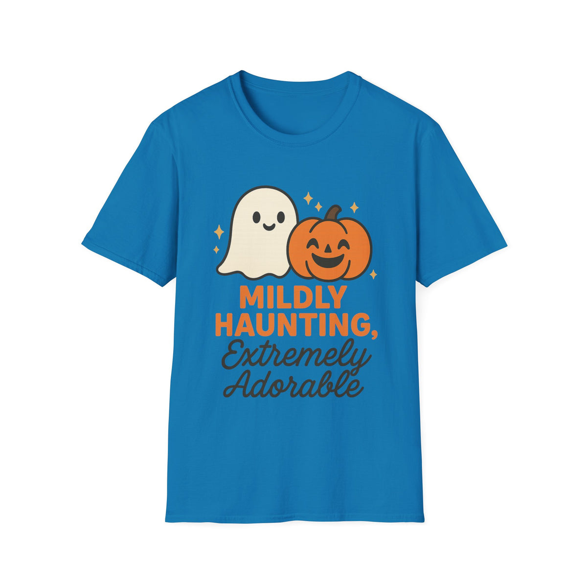 Mildly Haunting Extremely Adorable Ghost T-Shirt, Cute Halloween Pumpkin Tee - Trending Now - September 2026