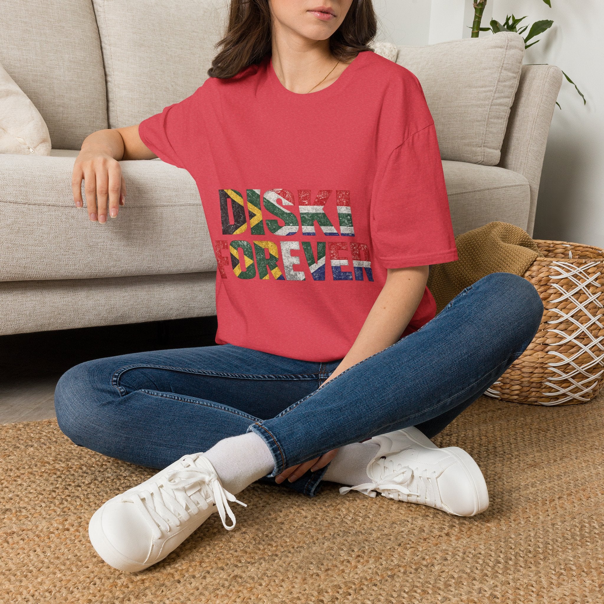 South Africa Diski T‑Shirt — "DISKI" South African Soccer Pride Tee
