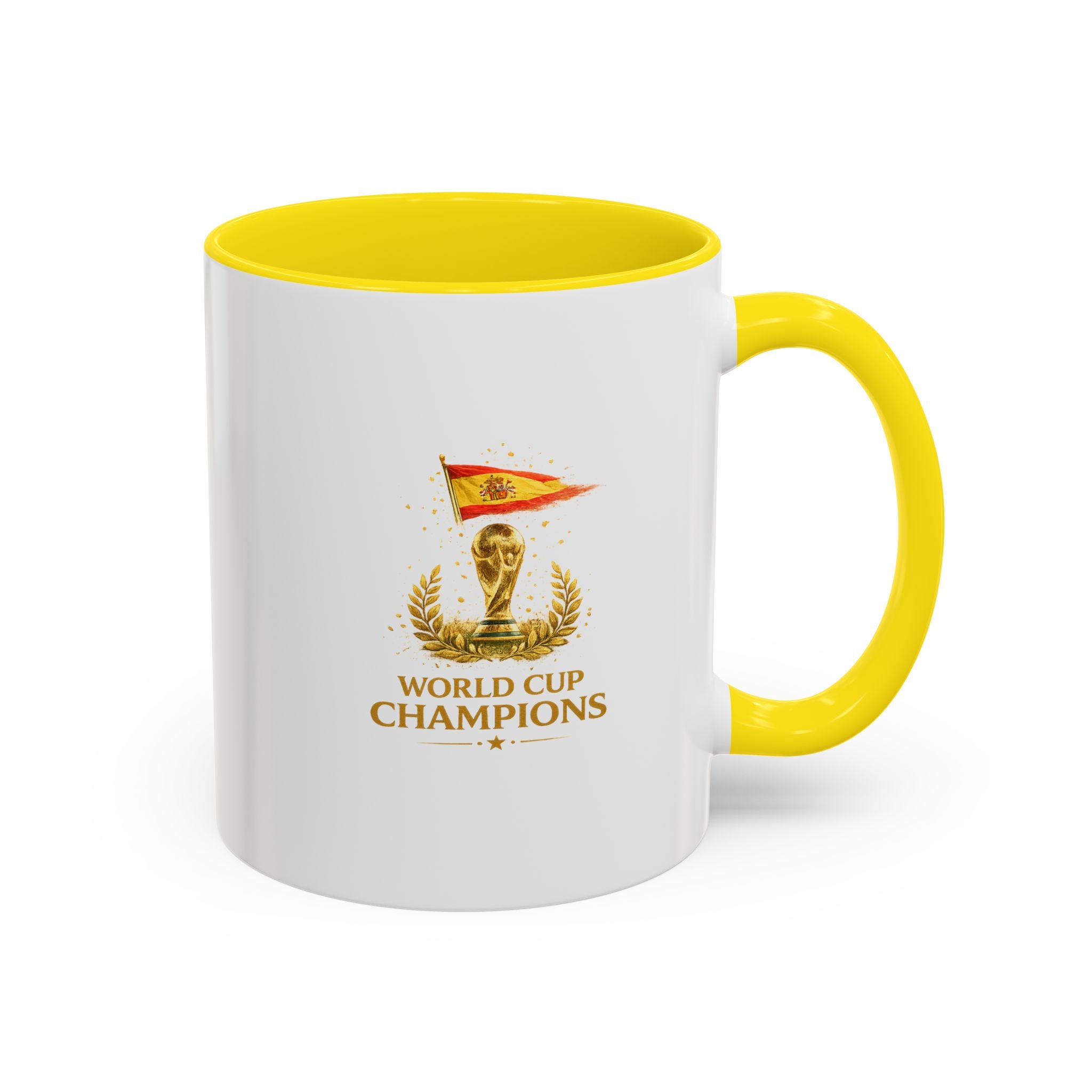 World Cup Champions Coffee Mug – Spanish Flag Accent