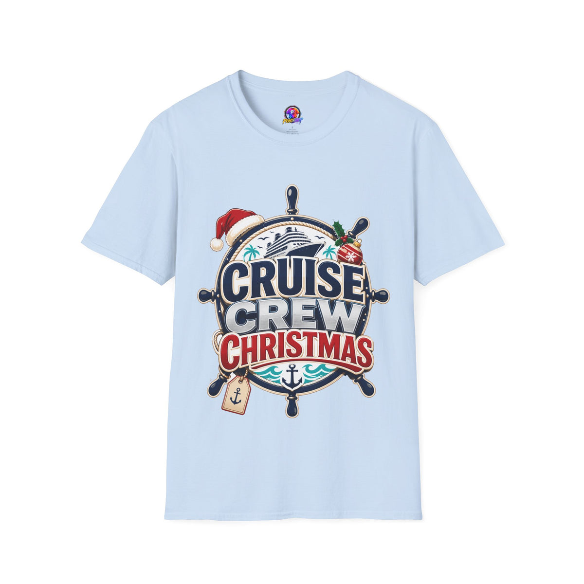 Cruise Crew Christmas T-Shirt — Holiday Cruise Vacation Tee