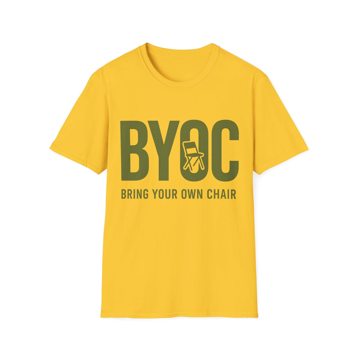 BYOC T-Shirt — Bold Minimalist Text Tee (Bring Your Own Coffee) - Trending Now - August 2026