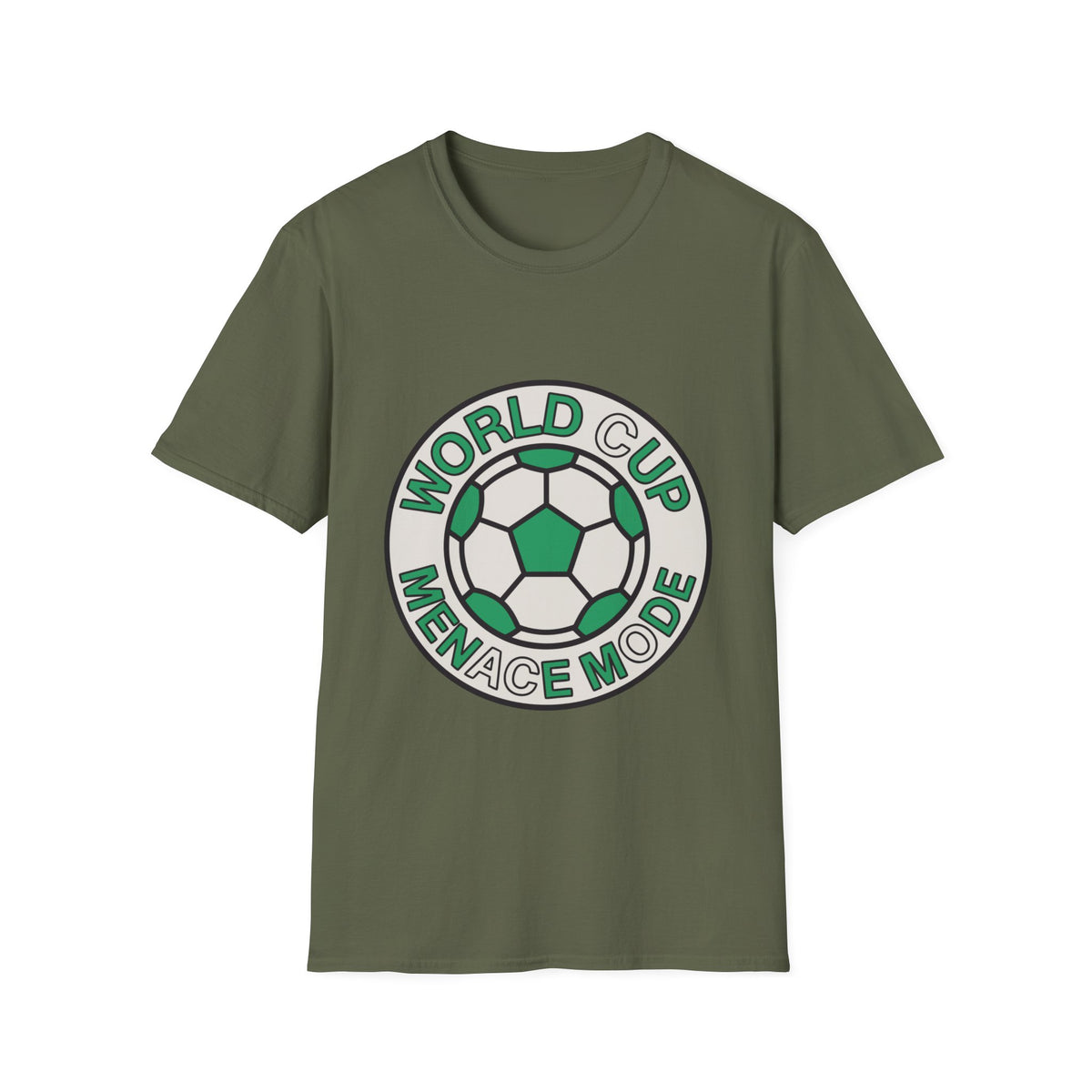 World Cup Menace Mode T-Shirt — Soccer Fan Graphic Tee - Trending Now - August 2026