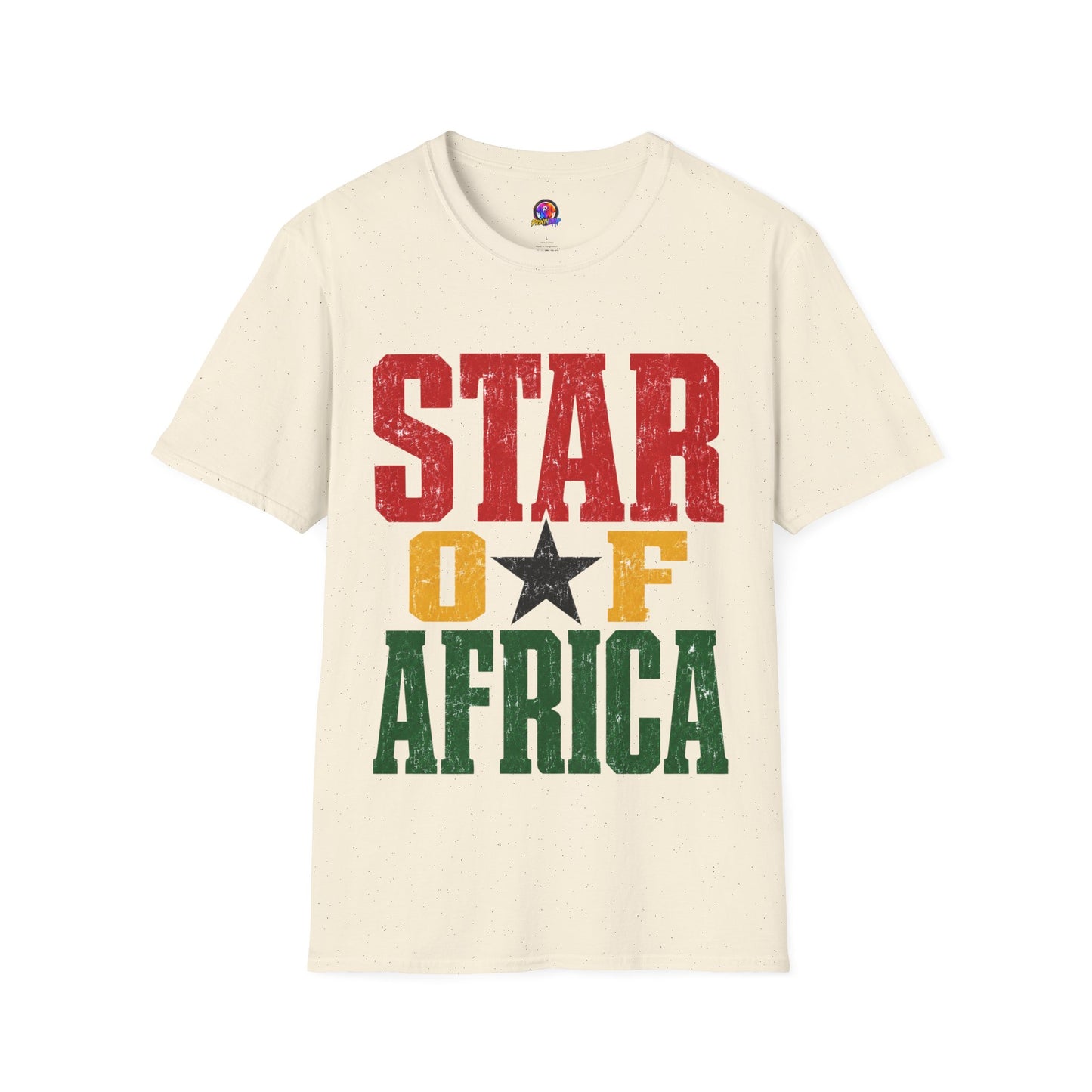 Ghana Star of Africa T-Shirt — Retro Pan-African Graphic Tee