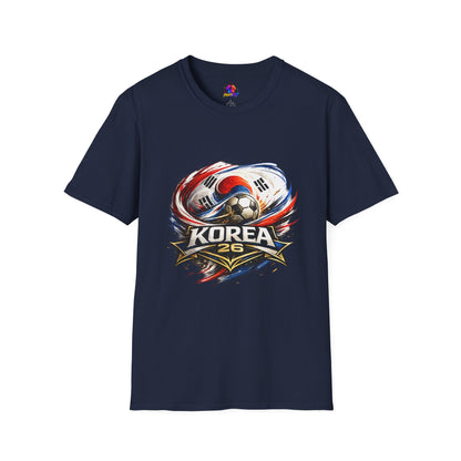 Korea Soccer T‑Shirt — Korea Football Crest Tee