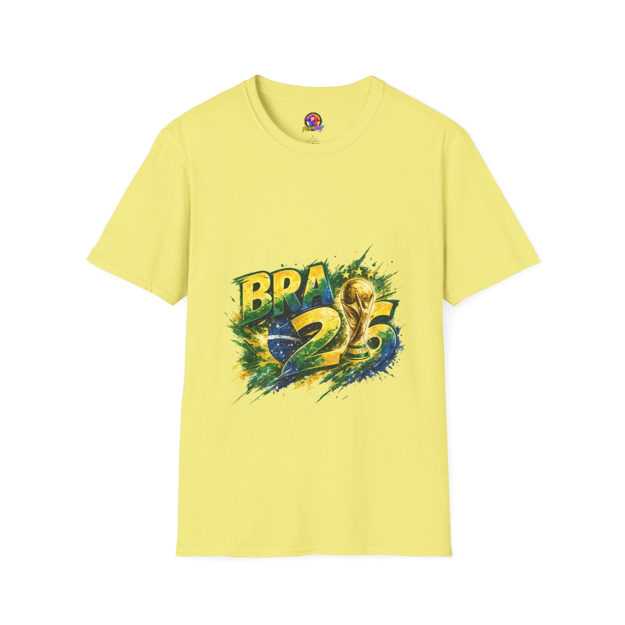 Brazil 25 T‑Shirt — Brazil Soccer World Cup Graphic Tee