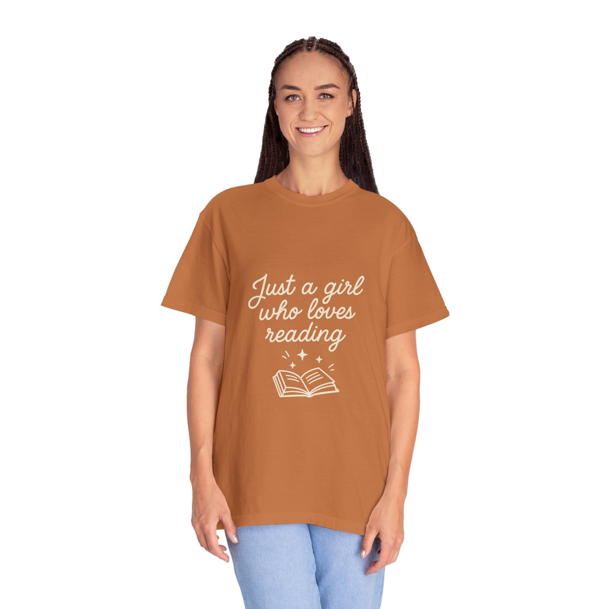 Reading Lover T‑Shirt — "Just a Girl Who Loves Reading" Graphic Tee - Trending Now - October 2026